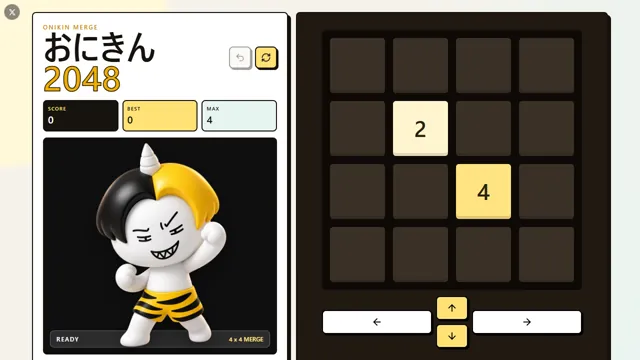 おにきん2048 のサムネイル